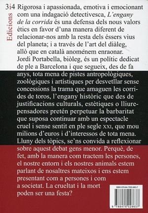 L'engany de la corrida. Pel respecte als toros | 9788475028637 | Portabella, Jordi | Llibres.cat | Llibreria online en català | La Impossible Llibreters Barcelona