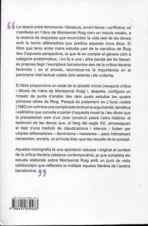 Literatura i feminisme. L'hora violeta, de Montserrat roig. | 9788492839483 | Francés díez, M. Àngels | Llibres.cat | Llibreria online en català | La Impossible Llibreters Barcelona