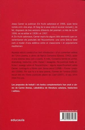 Els fruits saborosos | 9788492672639 | Carner, Josep | Llibres.cat | Llibreria online en català | La Impossible Llibreters Barcelona