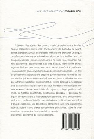 La recta raó. Economia, història econòmica i sostenibilitat a les Illes Balears. | 9788427311169 | Manera, Carles. | Llibres.cat | Llibreria online en català | La Impossible Llibreters Barcelona