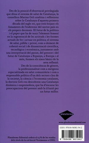 Endreçar l'ànima. Dona, salut i política a la Catalunya del segle XXI | 9788496981942 | Geli, Marina | Llibres.cat | Llibreria online en català | La Impossible Llibreters Barcelona