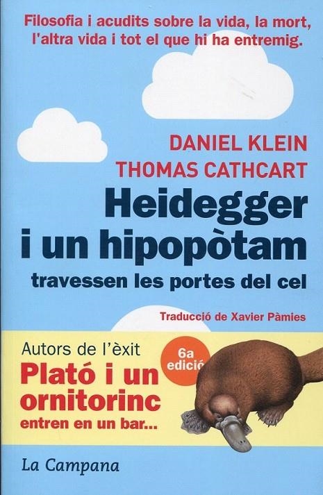 Heidegger i un hipopòtam travessen les portes del cel | 9788496735477 | Cathcart, Thomas/Klein, Daniel | Llibres.cat | Llibreria online en català | La Impossible Llibreters Barcelona