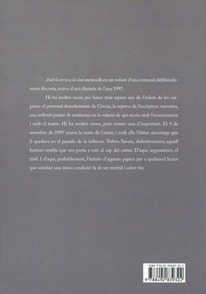 Amb la terra a la cintura (d'un dietari de 1997) | 9788492839322 | Casas, Joan | Llibres.cat | Llibreria online en català | La Impossible Llibreters Barcelona