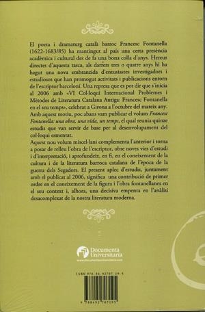 Fontanellana. Estudis sobre l'època i l'obra de Francesc Fontanellana. | 9788492707195 | Valsalobre, Pep/ Sensano, Gabriel | Llibres.cat | Llibreria online en català | La Impossible Llibreters Barcelona