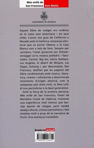 Més enllà de San Francisco. Viatge per Califòrnia tot esperant Obama | 9788498246612 | Mollà, Toni | Llibres.cat | Llibreria online en català | La Impossible Llibreters Barcelona