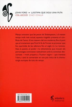 Llàstima que sigui una puta | 9788492405244 | Ford, John | Llibres.cat | Llibreria online en català | La Impossible Llibreters Barcelona