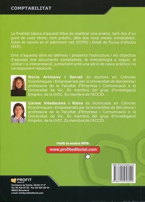 Estats de canvis en el patrimoni net i estat de fluxos d'efectiu | 9788492956029 | Arimany i Serrat, Núria/Viladecans i Riera, Carme | Llibres.cat | Llibreria online en català | La Impossible Llibreters Barcelona