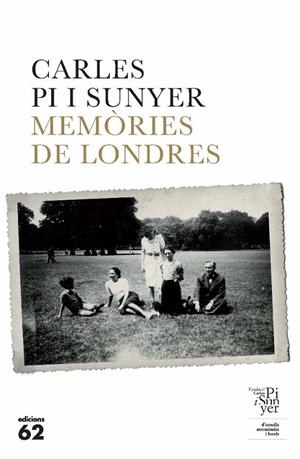 Memòries de Londres | 9788429766295 | Pi i Sunyer, Carles | Llibres.cat | Llibreria online en català | La Impossible Llibreters Barcelona