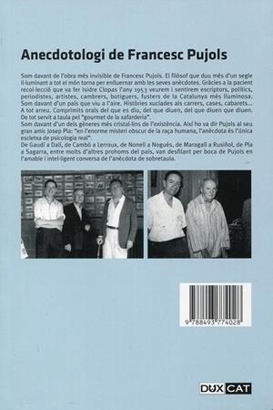 Anecdotologi de Francesc Pujols | 9788493774028 | Clopas, Isidre | Llibres.cat | Llibreria online en català | La Impossible Llibreters Barcelona