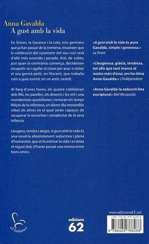 A gust amb la vida | 9788429766288 | Gavalda, Anna | Llibres.cat | Llibreria online en català | La Impossible Llibreters Barcelona