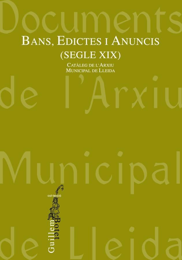 Bans, edictes i anuncis (segle XIX) | 9788497793728 | Diversos autors | Llibres.cat | Llibreria online en català | La Impossible Llibreters Barcelona