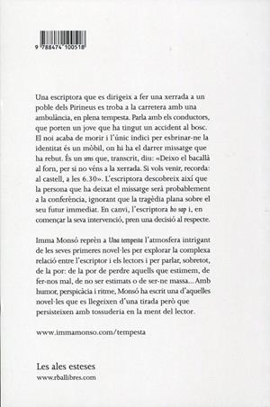 Una tempesta | 9788474100518 | Monsó, Imma | Llibres.cat | Llibreria online en català | La Impossible Llibreters Barcelona