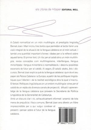 Català normalitzat en un món multilingüe | 9788427311138 | Joan i Marí, Bernat  | Llibres.cat | Llibreria online en català | La Impossible Llibreters Barcelona