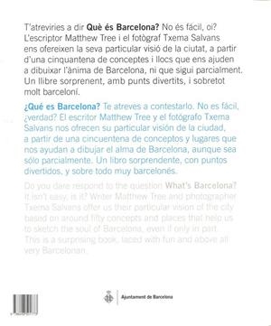 What's Barcelona? | 9788498501773 | Tree, Matthew/Salvans, Txema | Llibres.cat | Llibreria online en català | La Impossible Llibreters Barcelona