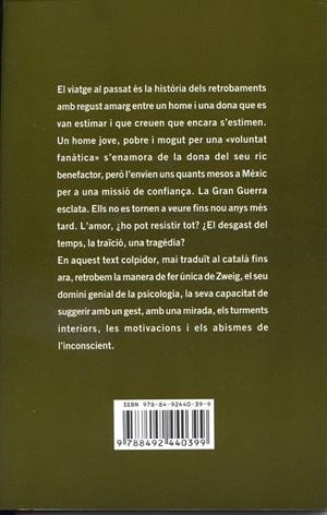 El viatge al passat | 9788492440399 | Zweig, Stefan | Llibres.cat | Llibreria online en català | La Impossible Llibreters Barcelona