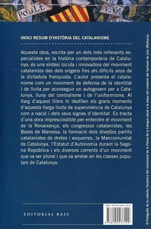 (Nou) resum d'història del catalanisme | 9788492437429 | Termes, Josep | Llibres.cat | Llibreria online en català | La Impossible Llibreters Barcelona