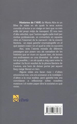 Històries de l'AVE | 9788493665678 | Alòs, Marta | Llibres.cat | Llibreria online en català | La Impossible Llibreters Barcelona