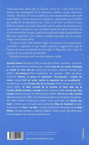 Us espero a taula | 9788466411097 | Lienas, Gemma | Llibres.cat | Llibreria online en català | La Impossible Llibreters Barcelona