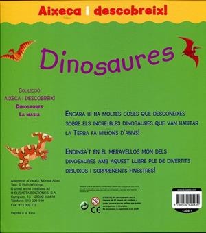 Dinosaures | 9788430525430 | Routh Wickings | Llibres.cat | Llibreria online en català | La Impossible Llibreters Barcelona