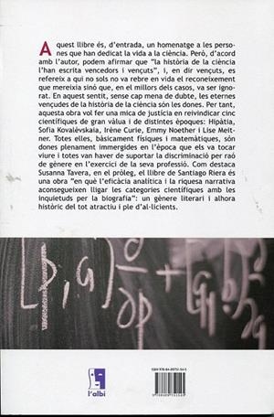 D'Alexandria a l'era nuclear. Cinc dones de ciència: Hipàtia, Kovalèvskaia, Curie, Noether i Meitner | 9788489751545 | Riera, Santiago | Llibres.cat | Llibreria online en català | La Impossible Llibreters Barcelona