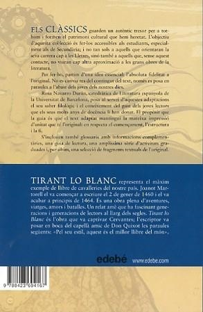 Tirant lo Blanc | 9788423694167 | Martorell, Joanot | Llibres.cat | Llibreria online en català | La Impossible Llibreters Barcelona