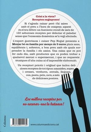 Menjar bé en família per menys de 9€ | 9788466411134 | Nogué, Pep | Llibres.cat | Llibreria online en català | La Impossible Llibreters Barcelona