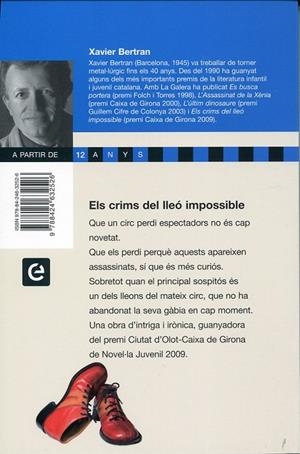 Els crims del lleó impossible | 9788424632526 | Bertran, Xavier | Llibres.cat | Llibreria online en català | La Impossible Llibreters Barcelona