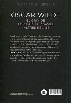 El crim de Lord Arthur Savile i altres relats | 9788483430743 | Wilde, Oscar | Llibres.cat | Llibreria online en català | La Impossible Llibreters Barcelona