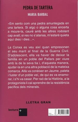 Pedra de Tartera | 9788429763355 | Barbal, Maria | Llibres.cat | Llibreria online en català | La Impossible Llibreters Barcelona