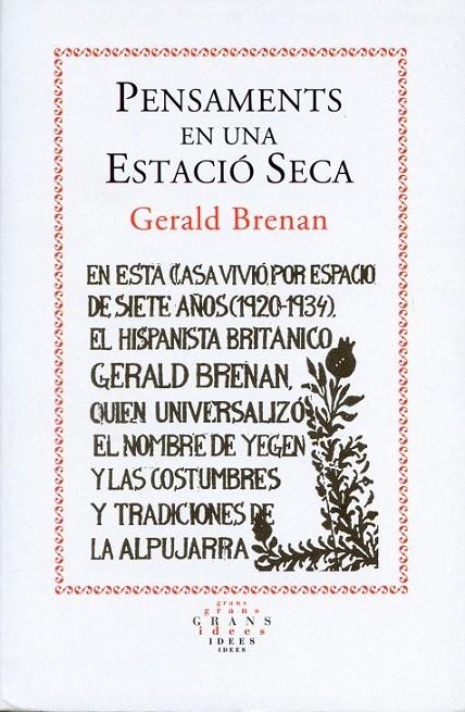 Pensaments en una estació seca | 9788475028354 | Brenan, Gerald | Llibres.cat | Llibreria online en català | La Impossible Llibreters Barcelona