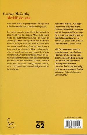 Meridià de sang | 9788429763256 | Mc Carthy, Cormac | Llibres.cat | Llibreria online en català | La Impossible Llibreters Barcelona