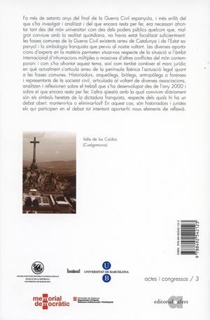 Fosses comunes i simbologia franquista | 9788492542123 | Segura, Antoni ; Mayayo, Andreu ; Solé, Queralt | Llibres.cat | Llibreria online en català | La Impossible Llibreters Barcelona