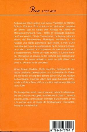 Assaigs II | 9788484379713 | Montaigne, Michel de | Llibres.cat | Llibreria online en català | La Impossible Llibreters Barcelona