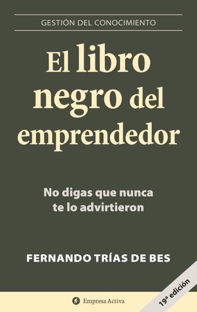 LIBRO NEGRO DEL EMPRENDEDOR | 9788496627260 | TRIAS DE BES, FERNANDO | Llibres.cat | Llibreria online en català | La Impossible Llibreters Barcelona