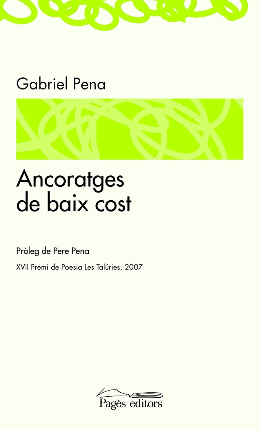 Ancoratges de baix cost | 9788497795760 | Pena, Gabriel | Llibres.cat | Llibreria online en català | La Impossible Llibreters Barcelona