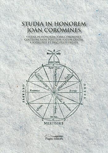 STUDIA IN HONOREM JOAN COROMINES | 9788497795166 | DDAA | Llibres.cat | Llibreria online en català | La Impossible Llibreters Barcelona