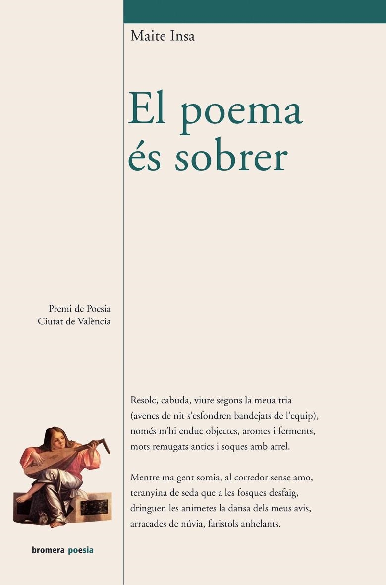 POEMA ES SOBRER, EL | 9788498241808 | INSA, MAITE | Llibres.cat | Llibreria online en català | La Impossible Llibreters Barcelona