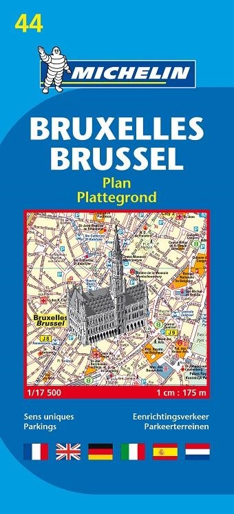 BRUSELAS MAPA MICHELIN 1:17:500 | 9782067117129 | DDAA | Llibres.cat | Llibreria online en català | La Impossible Llibreters Barcelona