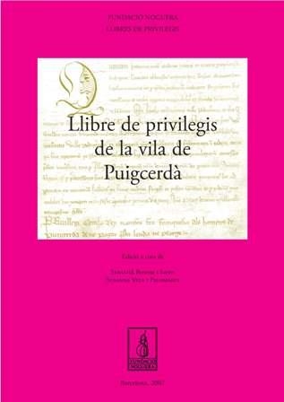 Llibre de privilegis de la vila de Puigcerdà | 9788497796279 | Diversos autors | Llibres.cat | Llibreria online en català | La Impossible Llibreters Barcelona