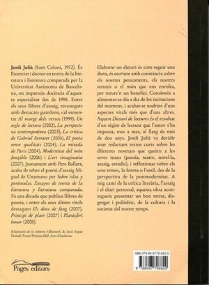 Dietari de lectures. Literatura i postmodernitat (2005-2007) | 9788497796620 | Julià, Jordi | Llibres.cat | Llibreria online en català | La Impossible Llibreters Barcelona