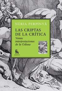 CRIPTAS DE LA CRITICA, LAS. VEINTE INTERPRETACIONES DE LA OD | 9788424900120 | PERPINYA, NURIA | Llibres.cat | Llibreria online en català | La Impossible Llibreters Barcelona