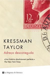 Adreça desconeguda | 9788498670431 | Taylor, Kressmann | Llibres.cat | Llibreria online en català | La Impossible Llibreters Barcelona