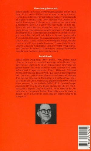 El cercle de guix caucasià | 9788484372301 | Brecht, Bertolt | Llibres.cat | Llibreria online en català | La Impossible Llibreters Barcelona