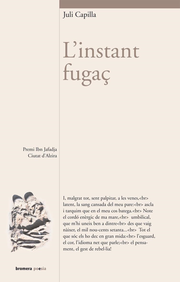 L'instant fugaç | 9788498244342 | Capilla, Juli | Llibres.cat | Llibreria online en català | La Impossible Llibreters Barcelona