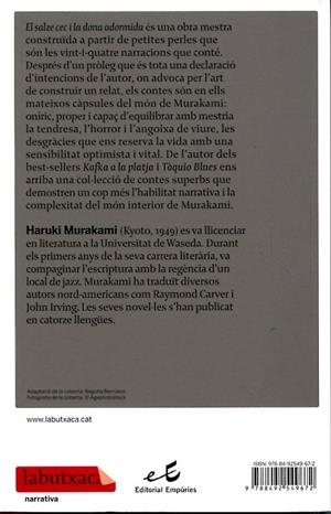 El salze cec i la dona adormida | 9788492549672 | Murakami, Haruki | Llibres.cat | Llibreria online en català | La Impossible Llibreters Barcelona