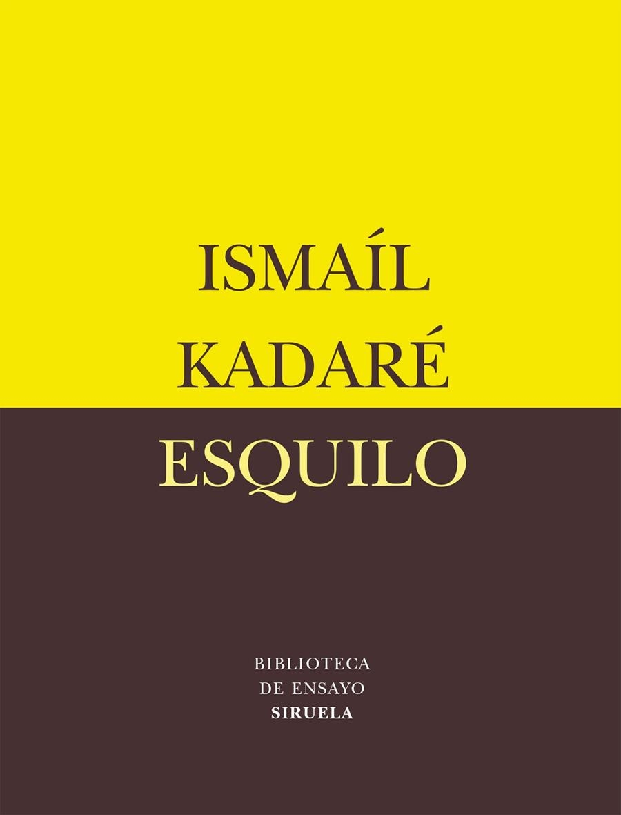 ESQUILO | 9788478449484 | KADARE, ISMAIL | Llibres.cat | Llibreria online en català | La Impossible Llibreters Barcelona