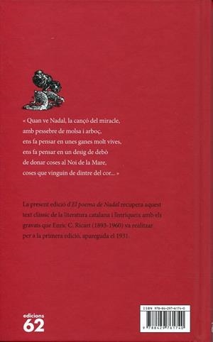 El Poema de Nadal | 9788429761740 | Sagarra, Josep Maria de | Llibres.cat | Llibreria online en català | La Impossible Llibreters Barcelona