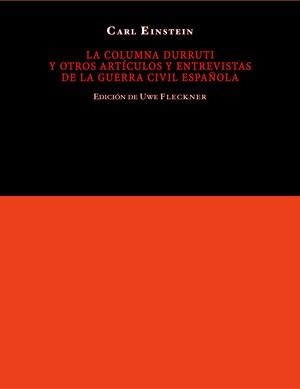 COLUMNA DURRUTI Y OTROS ARTICULOS | 9788461127252 | EINSTEIN, CARL | Llibres.cat | Llibreria online en català | La Impossible Llibreters Barcelona