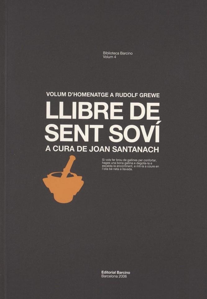 Llibre de Sent Soví | 9788472267213 | Santanach, Joan | Llibres.cat | Llibreria online en català | La Impossible Llibreters Barcelona