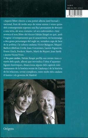 Deu grans catalans. Un homenatge personal a deu figures històriques | 9788478715794 | Estapé, Fabià | Llibres.cat | Llibreria online en català | La Impossible Llibreters Barcelona